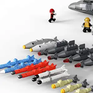 Kid Building Blocks Toys 1991 Pieces